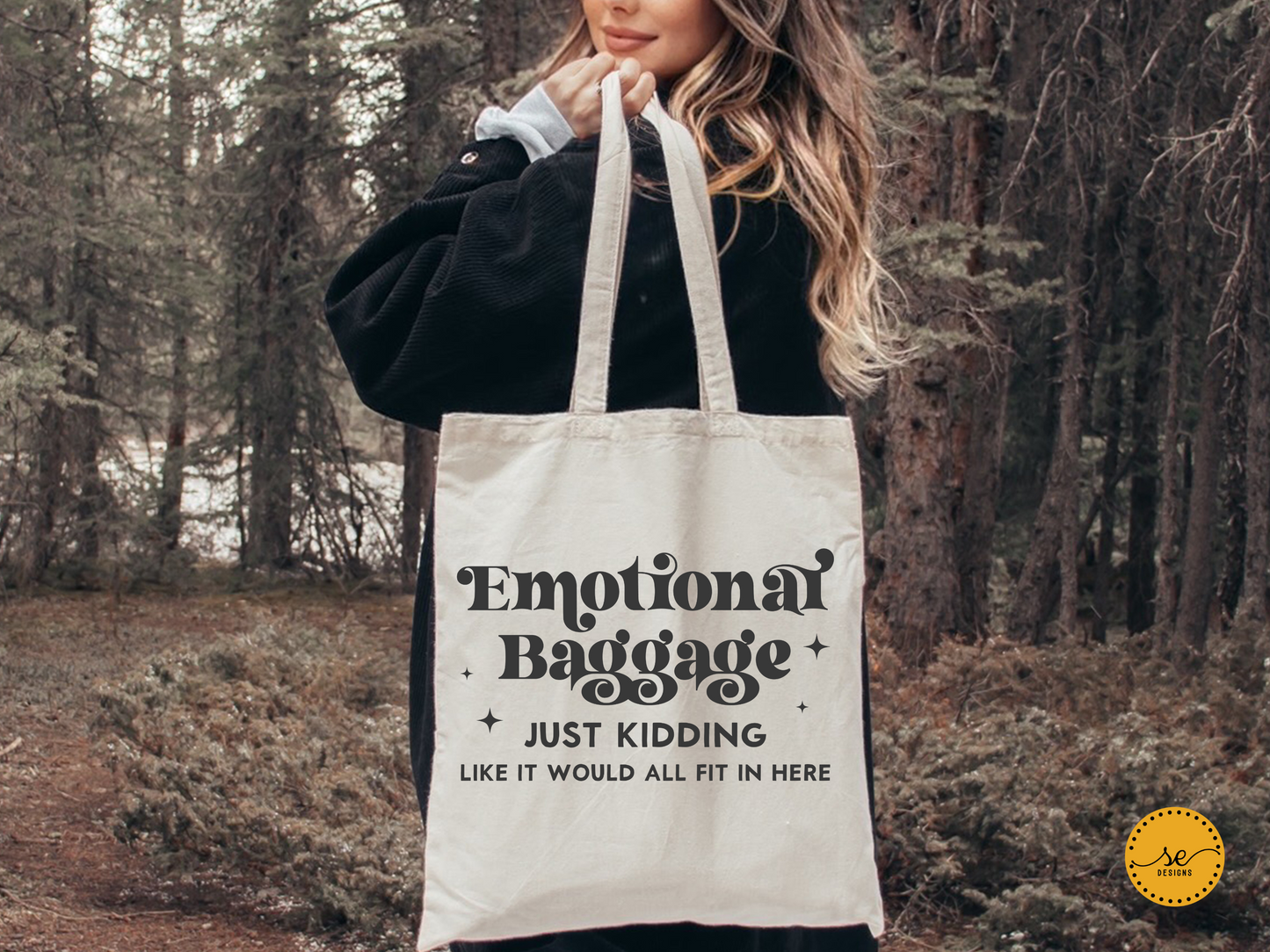 Emotional Baggage Canvas Tote Bag