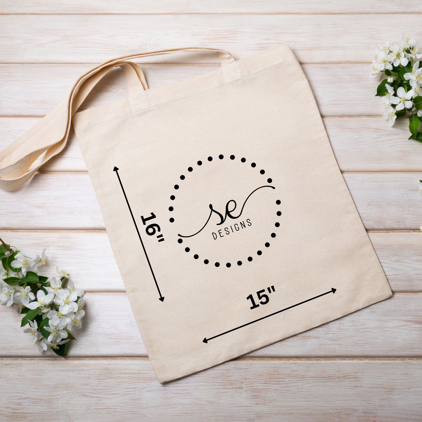 Books and Coffee Cotton Canvas Tote Bag