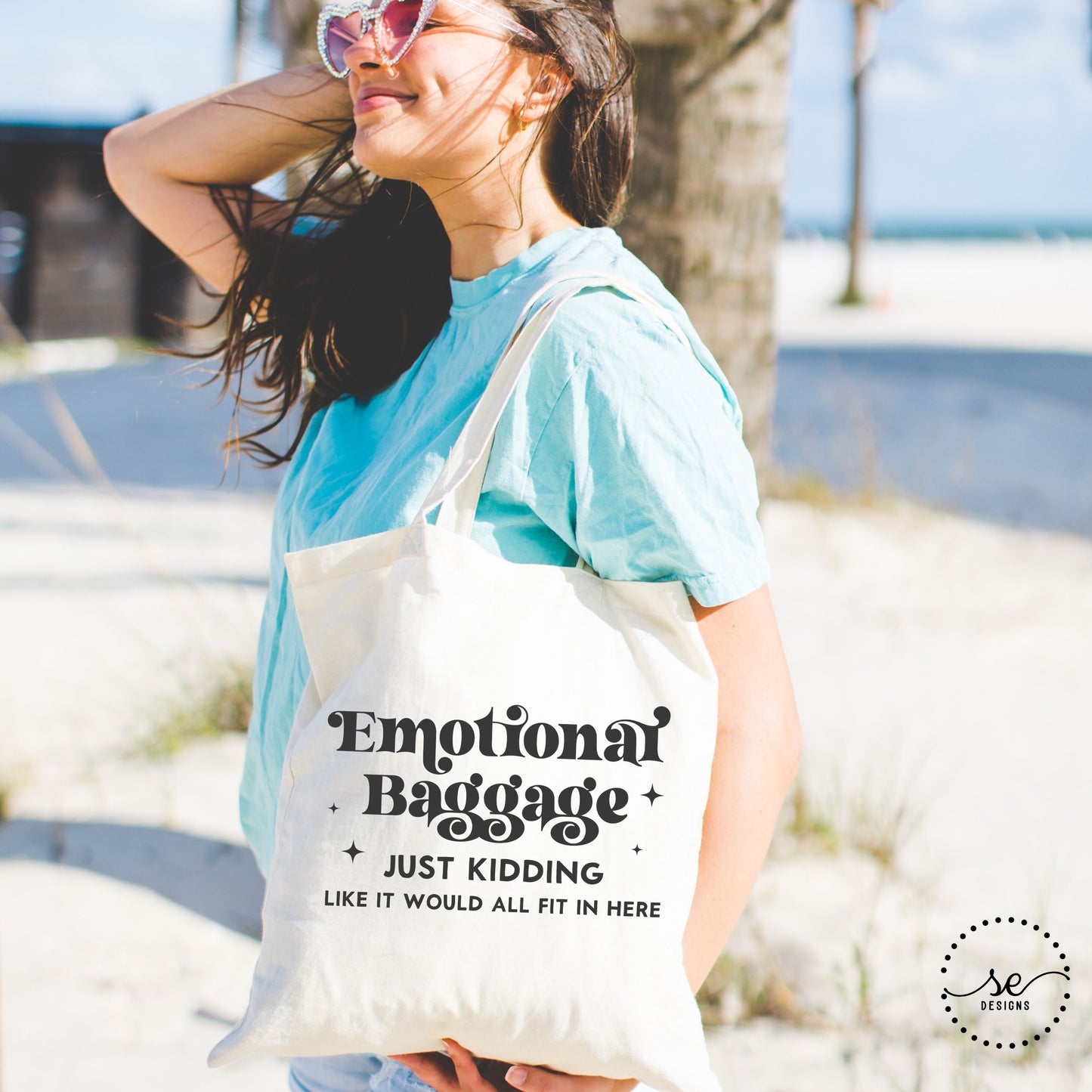 Emotional Baggage Canvas Tote Bag
