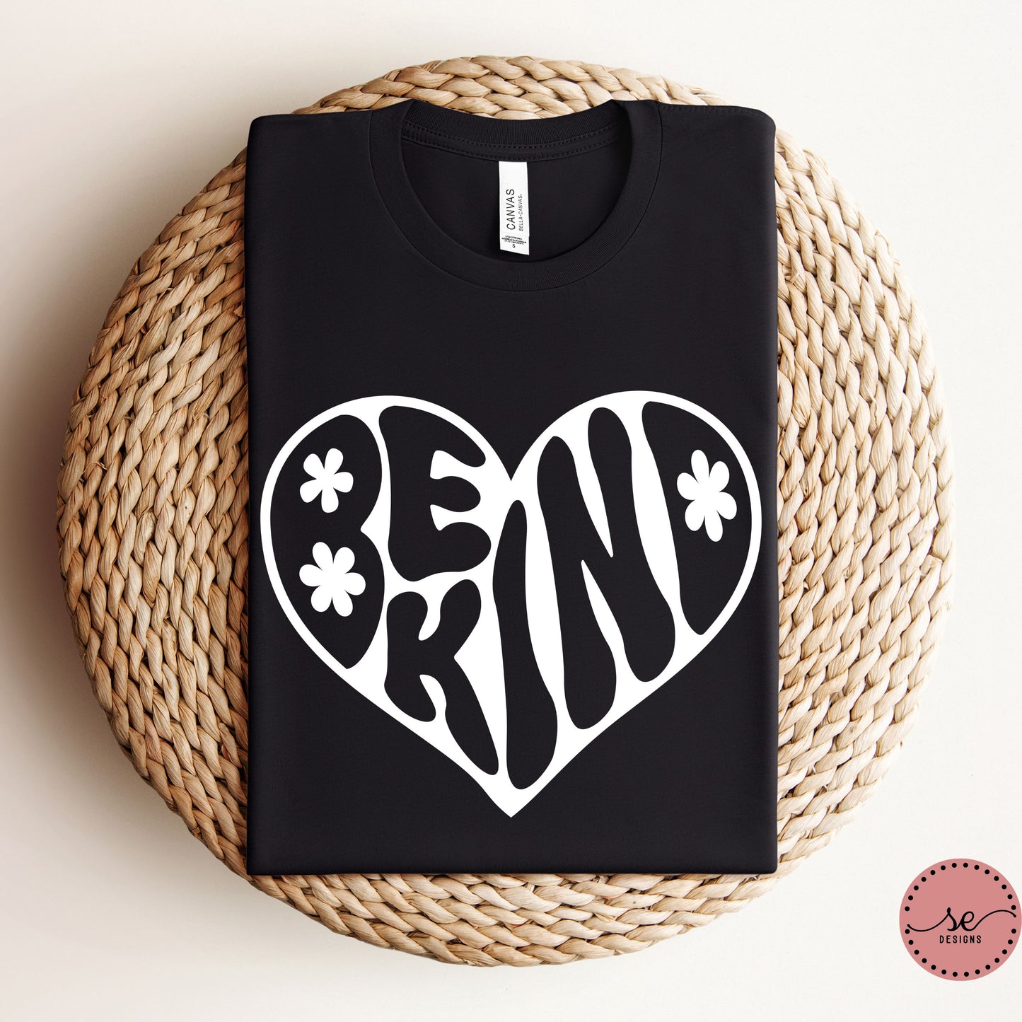 Retro Heart Be kind Shirt