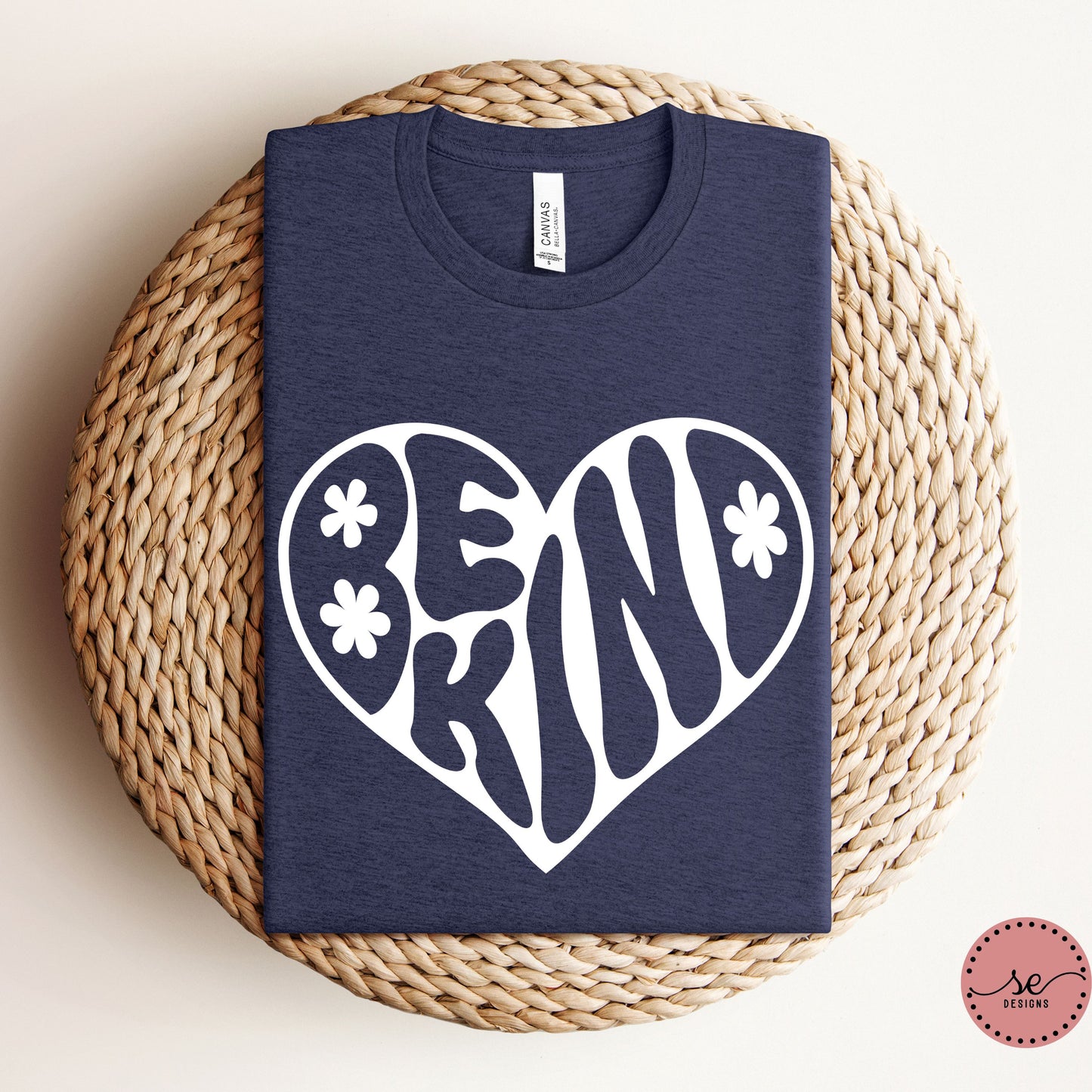 Retro Heart Be kind Shirt