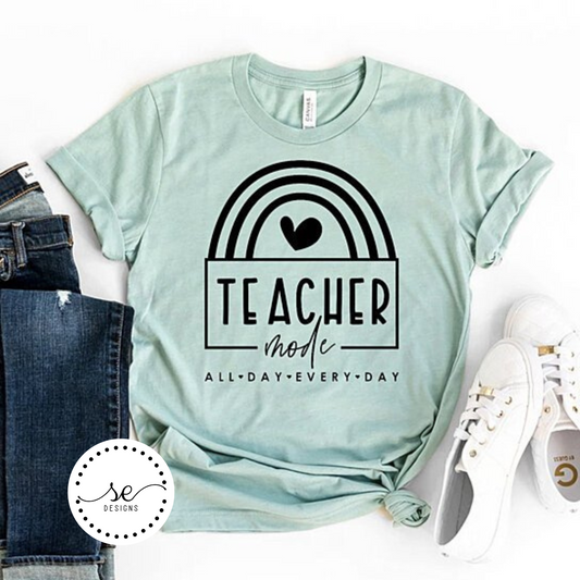 Teacher mode shirt