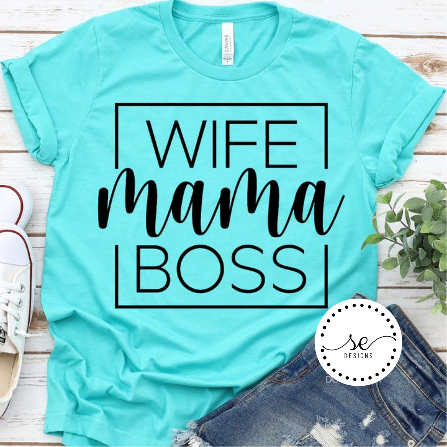 Wife Mama Boss shirt